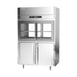 Victory DRS-2D-S1-PT-HD-HC 52" Two Section Pass-Thru Refrigerator, 4 Glass Sliding & 4 Solid Hinged Half Doors, Stainless Steel, 48.5 cu ft 3 image