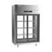 Victory DRS-2D-S1-PT-LD-HC 52" Two Section Pass-Thru Refrigerator w/ 4 Glass Sliding Full Doors, Stainless Steel, 48.5 cu ft 1 image