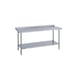 Duke 416-30108-2R Stainless Steel Top " 97" - 108" Work Table 1 image