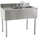 Eagle Group B3L-2-18 36" Underbar Sink Units 1 image