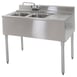 Eagle Group B3R-2-22 36" Underbar Sink Units 1 image