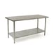 Eagle Group BPT-2484SEB 84" Stainless Steel Top 73" - Work Table 1 image