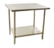 Eagle Group BPT-3072SL 72" Stainless Steel Top 63" - Work Table 1 image