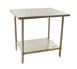 Eagle Group BPT-3096EL 96" Stainless Steel Top 85" - Work Table 1 image