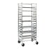 Eagle Group OUR-2620-3, 20 Pan Panco Side Load Aluminum Bun / Sheet Pan Rack - Knocked Down 1 image