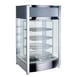 Winco EDM-2 Countertop Hot Food Display Case w/ 4-Tier Rotating Rack, Holds 14" Dia. Pizzas 1 image