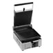 Eurodib ELIO-110 11" Single Commercial Panini Sandwich Grill w/ Cast Iron Grooved Plates, 110V 1 image