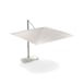 emu 981FG-WT Shade Cantilever Umbrella, 10 ft., square top - 5-1/2" dia. Side Post 1 image