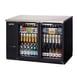 Everest EBB48G 49" Two Section Back Bar Cooler with Glass Door, 14.0 cu. ft. 1 image
