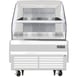 Everest EOMH-36-W-35-T 37" Horizontal Open Air Merchandiser in White, 1 Shelf, Open Curved, 7.4 cu. ft. 1 image