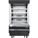 Everest EOMV-36-B-28-T 37" Vertical Open Air Merchandiser in Black, High Profile, 4 Shelves, 12.8 cu. ft. 1 image