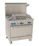 Comstock-Castle F330-24 36" Gas Range w/  (2) Open Burners, 24" Griddle, (1) Standard Oven, 132.000 BTU 1 image