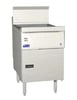 Pitco FBG18 Full Pot Floor Model Gas Fryer w/ 65-lb Capacity, Flat Bottom, Solid State Controls 1 image