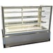 Federal Industries ITD6034-B18 60" Italian Glass Non-Refrigerated Display Case, Full Service 1 image