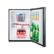 Summit FF29K 19" Freestanding Compact Refrigerator in Black w/ Glass Shelves, 2.4 cu. ft. 4 image