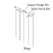 FMP 124-1511 Freezer Curtain Strip, 38"W x 84"H 1 image