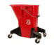 FMP 159-1102 Mop Bucket, plastic, red 1 image