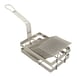 FMP 226-1062 Nickel-Plated Steel Tostada Basket w/ Front Hook, Fries Up To (18) 6" Tostadas 1 image
