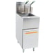 Frymaster/Dean GF40 15" Full Pot Floor Model Gas Fryer with 50 lbs, Millivolt Controls, 122.000 BTU 1 image