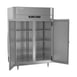 Victory FS-2D-S1-EW-HC 58" Two Section Reach-In Freezer w/ 2 Glass Doors, All Stainless Steel, 49 cu. ft. 4 image