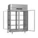 Victory FSA-2D-S1-PT-G-HC 52" Two Section Pass-Thru Freezer w/ 4 Glass Doors, Aluminum Interior, 48 cu. ft. 4 image