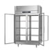 Victory FSA-2D-S1-PT-G-HC 52" Two Section Pass-Thru Freezer w/ 4 Glass Doors, Aluminum Interior, 48 cu. ft. 5 image