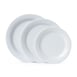 GET BF-090-W Plastic Plate 1 image