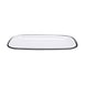 GET CS-1280-W/BK Plastic Plate 1 image