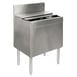 Glastender IBA-24-ED 24"Extra Deep  Underbar Ice Bin w/ 92 lbs., 14" Ice Bin Depth, No Cold Plate 1 image