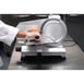 Globe Chefmate C12 12" Manual Gravity Feed Slicer, Belt Driven, Aluminum, 1/3 Hp 6 image