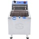 Globe PF16E Countertop Electric stainless steel Fryer,Manual Reset 2 image