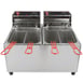 Cecilware® Pro EL2X15 Split Pot Countertop Electric Fryer 2 image
