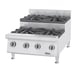 Garland US Range UTOG48-SU8 48" Countertop Heavy Duty Step-Up Gas Hotplate with (8) Burners, 240.000 BTU  1 image