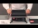 Hatco MCG10G Single Cast Iron Sandwich Panini Grill w/ Grooved Plates, 120V 7 image