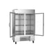 Beverage Air HBR49HC-1-G 52" Two Section Reach-In Refrigerator w/ 2 Glass Full Doors, Bottom Mount, 1/3 hp, 46 cu. ft. 3 image
