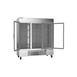Beverage Air HBR72HC-1-G 75" Three Section Reach-In Refrigerator w/ 3 Glass Full Doors, Bottom Mount, 1/2 hp, 69 cu. ft. 3 image