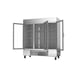 Beverage Air HBR72HC-1-G 75" Three Section Reach-In Refrigerator w/ 3 Glass Full Doors, Bottom Mount, 1/2 hp, 69 cu. ft. 4 image