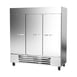 Beverage Air HBRF72HC-1-B 75" 3-Section Reach-In Refrigerator/Freezer Combo w/ 3 Solid Doors 2 image