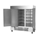 Beverage Air HBRF72HC-1-B 75" 3-Section Reach-In Refrigerator/Freezer Combo w/ 3 Solid Doors 4 image