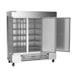 Beverage Air HBRF72HC-1-C 75" 3-Section Reach-In Refrigerator/Freezer Combo w/ 3 Solid Doors 3 image