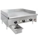 Wells HDG-3630G 36" Countertop Manual Gas Griddle, 3/4" Steel Plate, 90.000 BTU 3 image