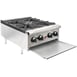 Wells HDHP-2430G 23" Countertop Gas Hotplate with (4) Burners, Manual Controls, 106.000 BTU 3 image