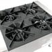 Wells HDHP-2430G 23" Countertop Gas Hotplate with (4) Burners, Manual Controls, 106.000 BTU 9 image