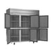 Beverage Air HF3HC-1HS 78" Three Section Reach-In Freezer w/ 6 Half Solid Doors, Top Mount, 69 cu. ft. 3 image