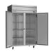 Beverage Air HFPS2HC-1S52" Two Section Reach-In Freezer w/ 2 Solid Doors, Stainless Steel, 45 cu. ft. 3 image
