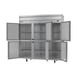 Beverage Air HFPS3HC-1HS 78" Three Section Reach-In Freezer w/ 6 Half Solid Doors, Stainless Steel, 69 cu. ft. 4 image