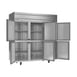 Beverage Air HFS3HC-1HS 78" Three Section Reach-In Freezer w/ 6 Half Solid Doors, Top Mount, 69 cu. ft. 3 image