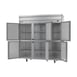 Beverage Air HFS3HC-1HS 78" Three Section Reach-In Freezer w/ 6 Half Solid Doors, Top Mount, 69 cu. ft. 4 image