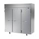 Beverage Air HFS3HC-1S 78" Three Section Reach-In Freezer w/ 3 Solid Doors, Top Mount, 69 cu. ft. 2 image
