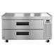 Hoshizaki CR49A 49" 2 Drawers Refrigerated Chef Base, All Stainless Steel 3 image